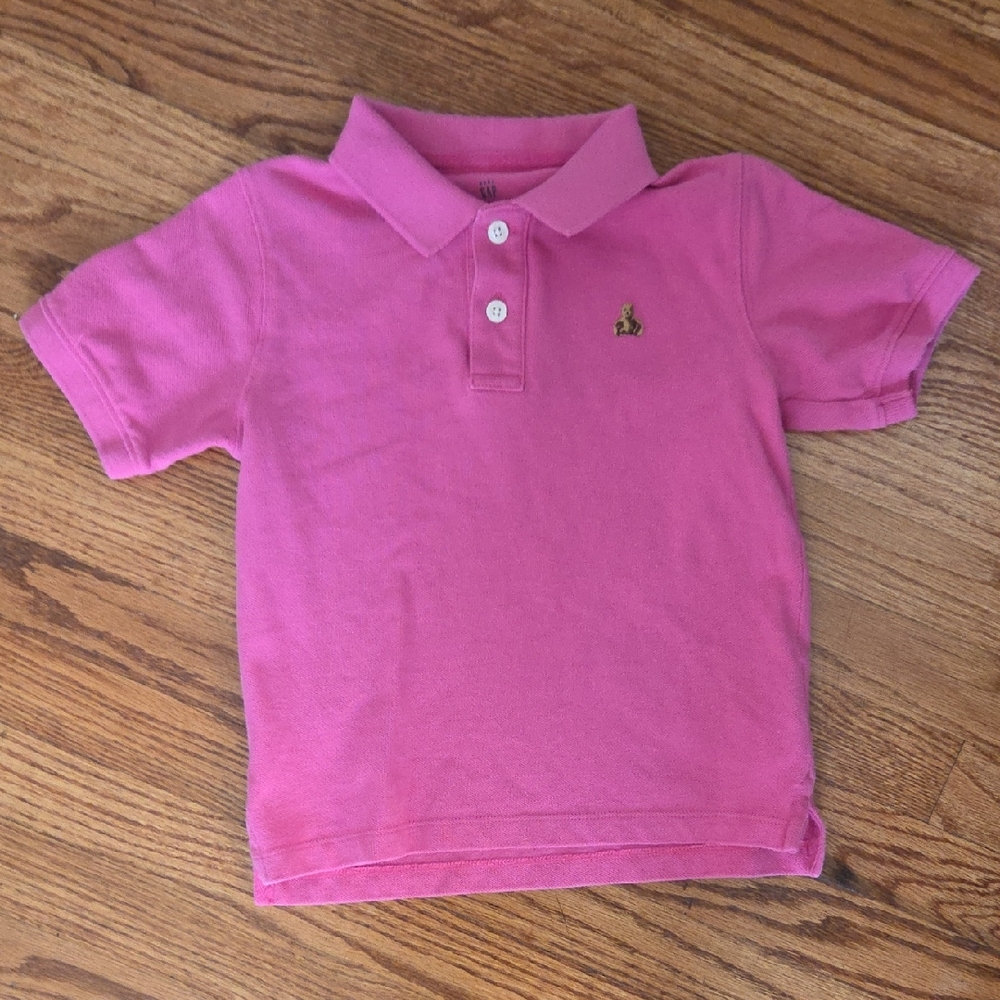 3/$15 GAP Kids Pink Polo Shirt